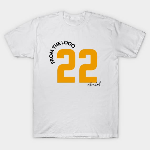 From The Logo 22 Caitlin Clark T-Shirt by hippohost